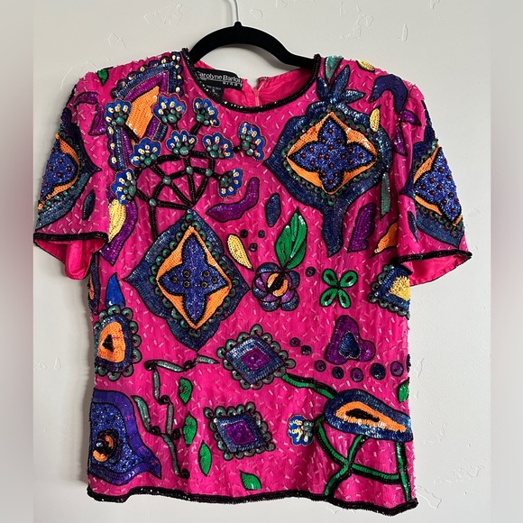 Carolyne Barton Tops - VINTAGE Carolyne Barton- Taylor swift eras tour! Swifty fans!